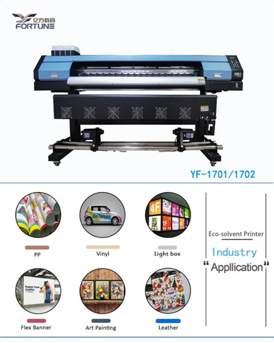 1,6 m rulle til rulle Uv printer