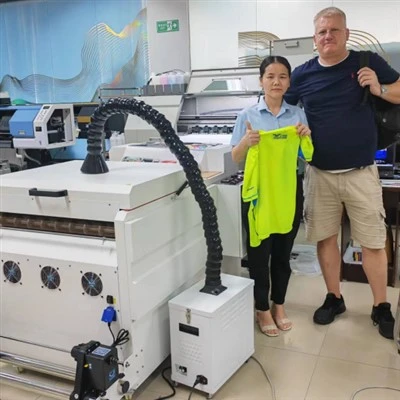 DTF-printer 60 cm I3200 CMYK Hvidt tryk Pet Film Sublimation Dtf Heat Transfer T-shirt printmaskine